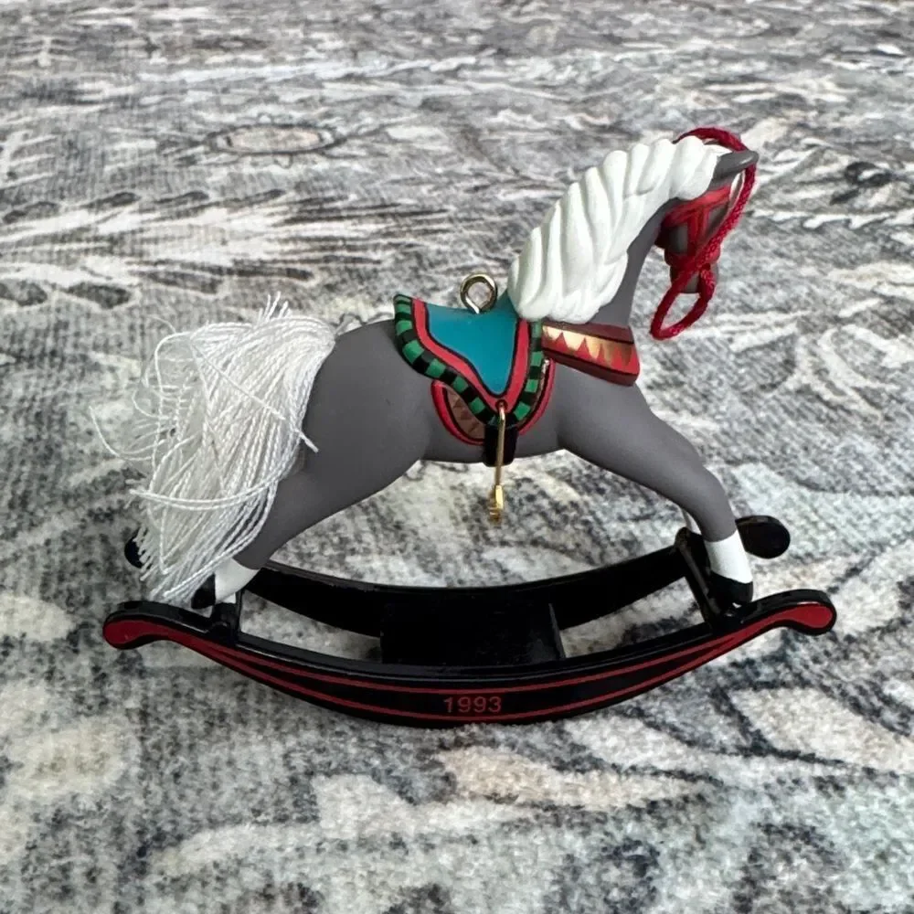 Hallmark 1993 Rocking Horse Ornament